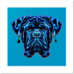 Neapolitan Mastiff Mastino Napoletano Tattoo Art Print Posters and Art